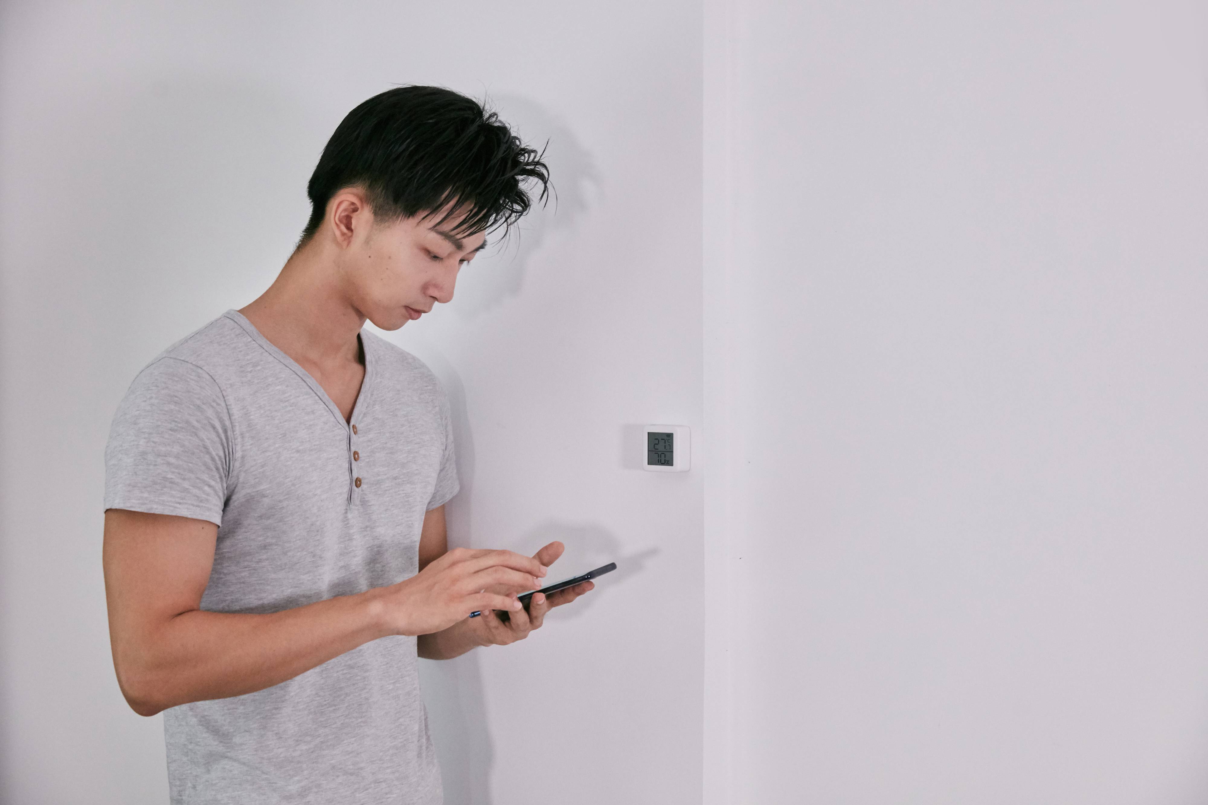 SWITCHBOT Thermometer Hygrometer, innen, weiß