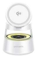 4smarts Qi2 Charging Station Aura Sound weiß