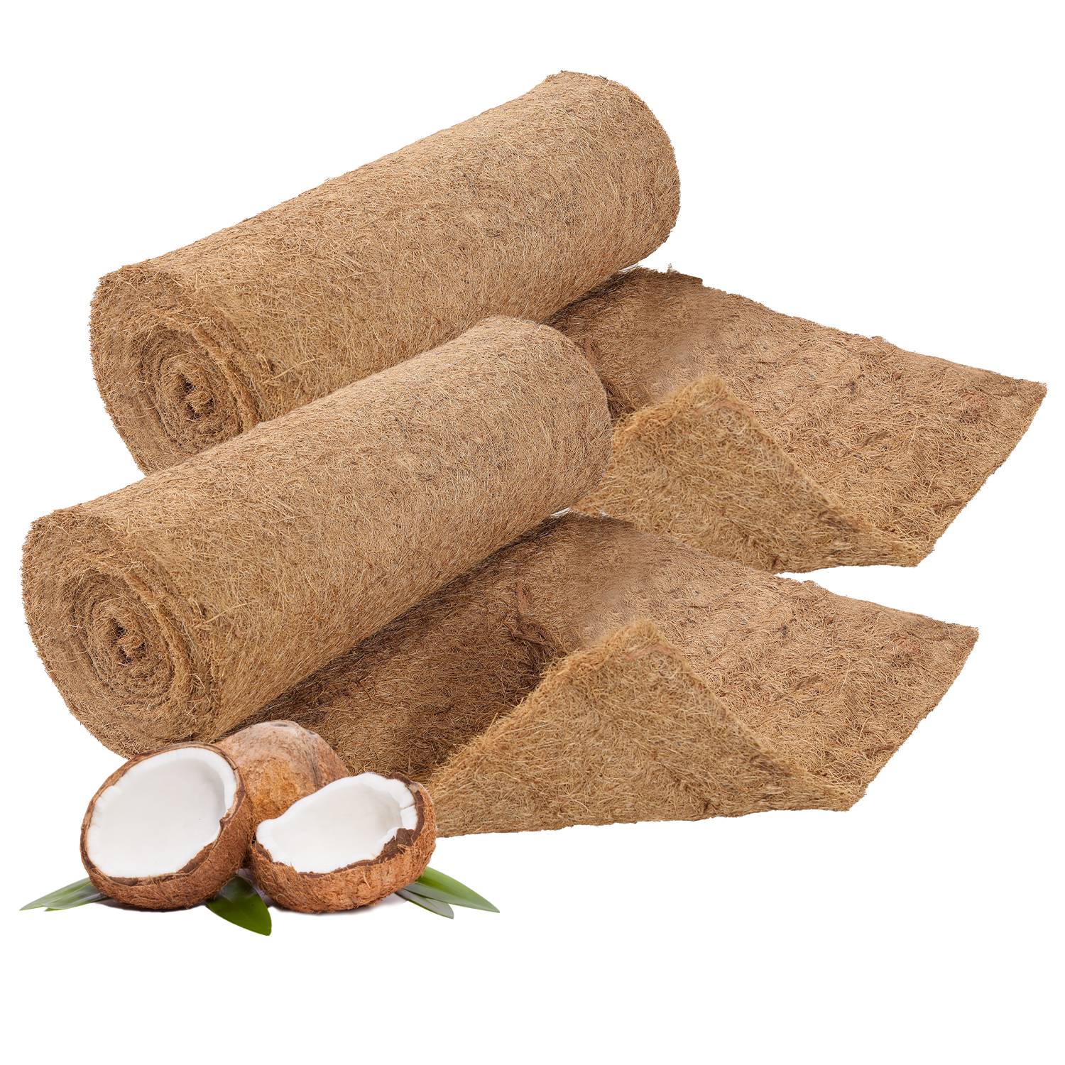 Kokosmatte Winterschutz 40m Böschungsmatte Kokosfasermatte 1200g/m² 0,5m breit Winterschutz und Kälteschutz für Pflanzen