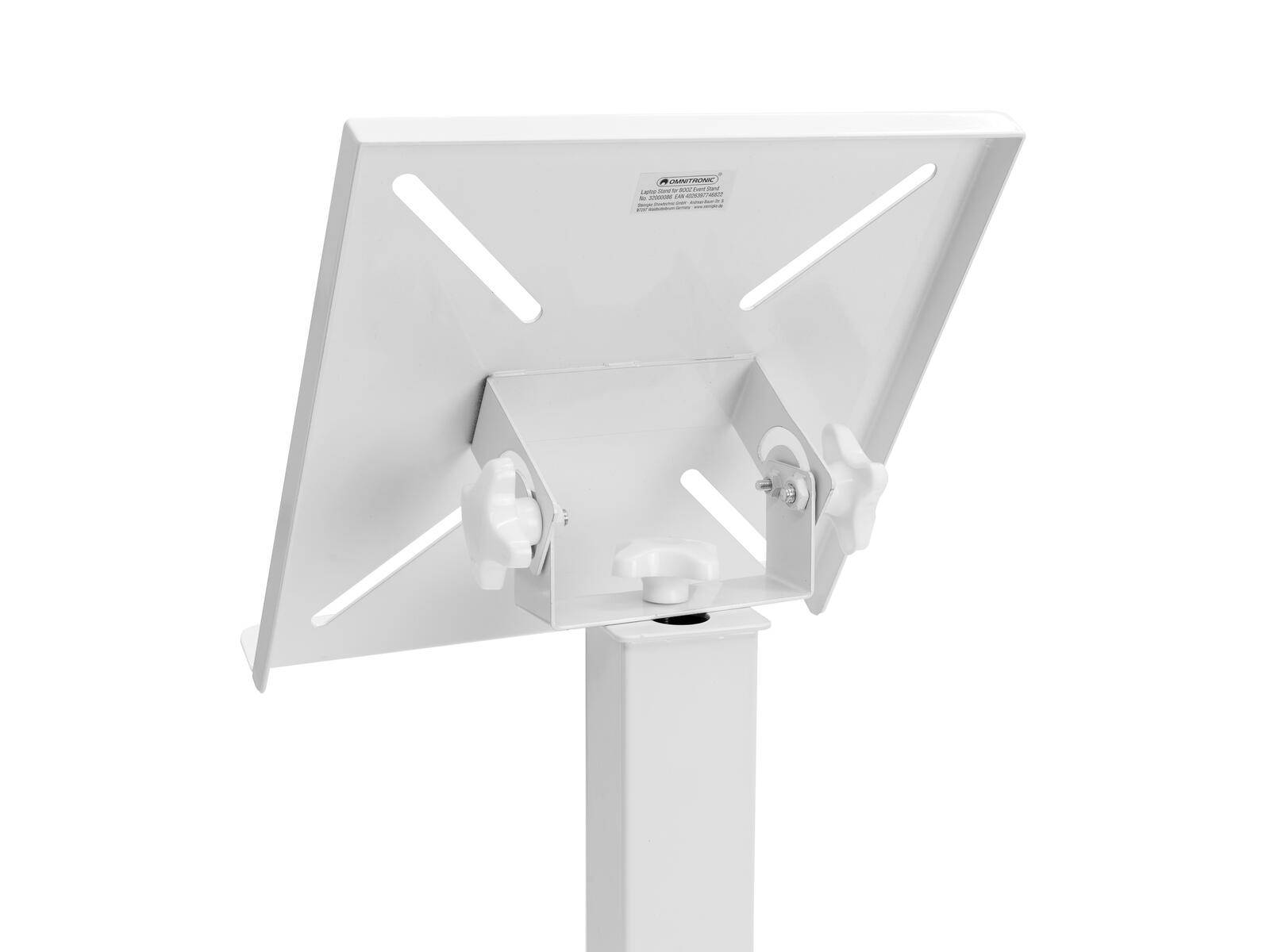OMNITRONIC Laptop Ständer für BOOZ Event Stand weiß