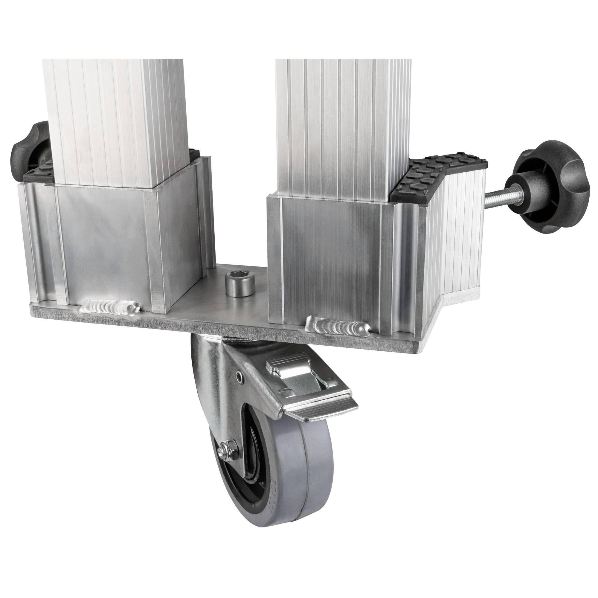 SHOWGEAR Mammoth Dex Double Leg Insert Swivel Wheel Mit Bremse