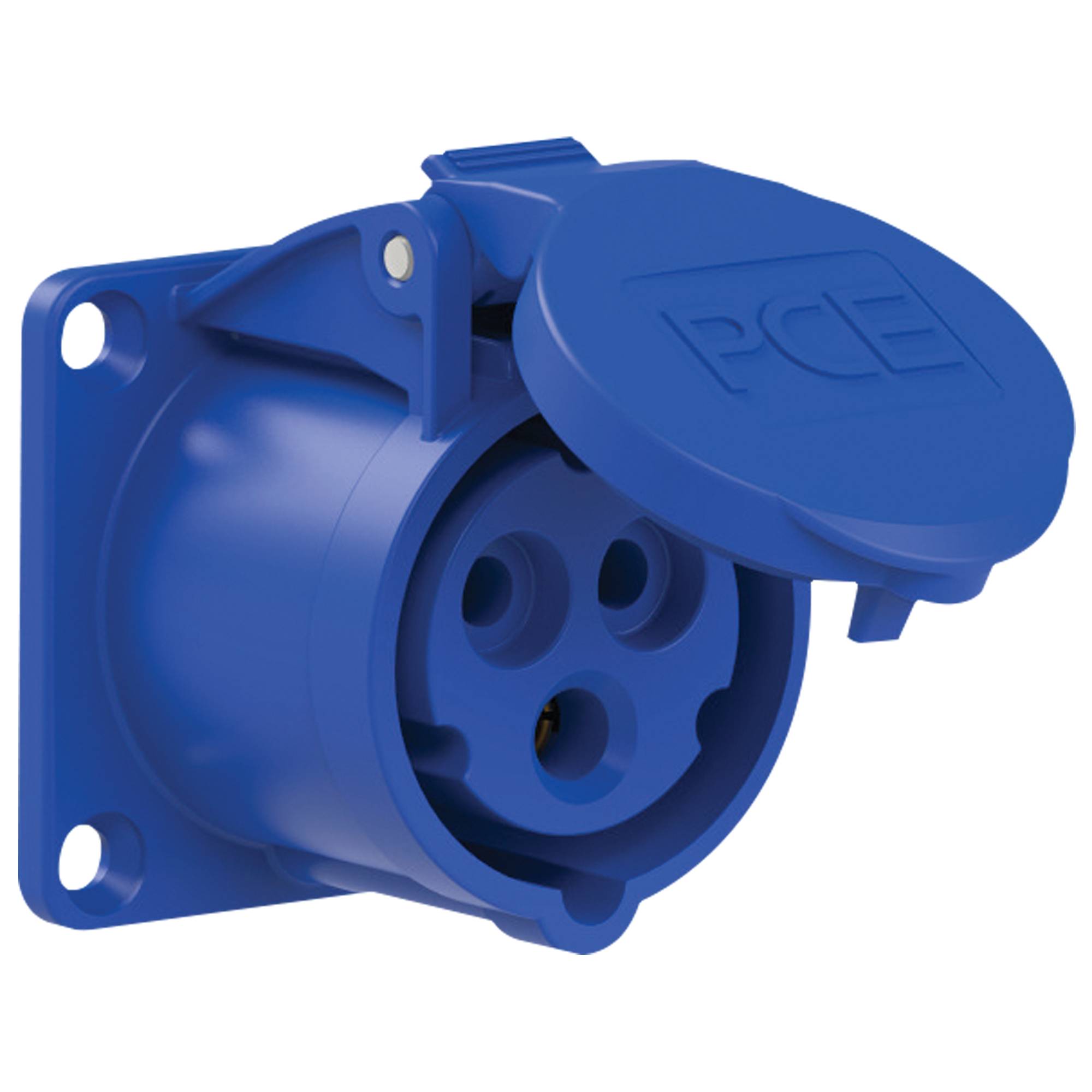 PCE CEE 16 A/240 V - 3P Socket female Blau