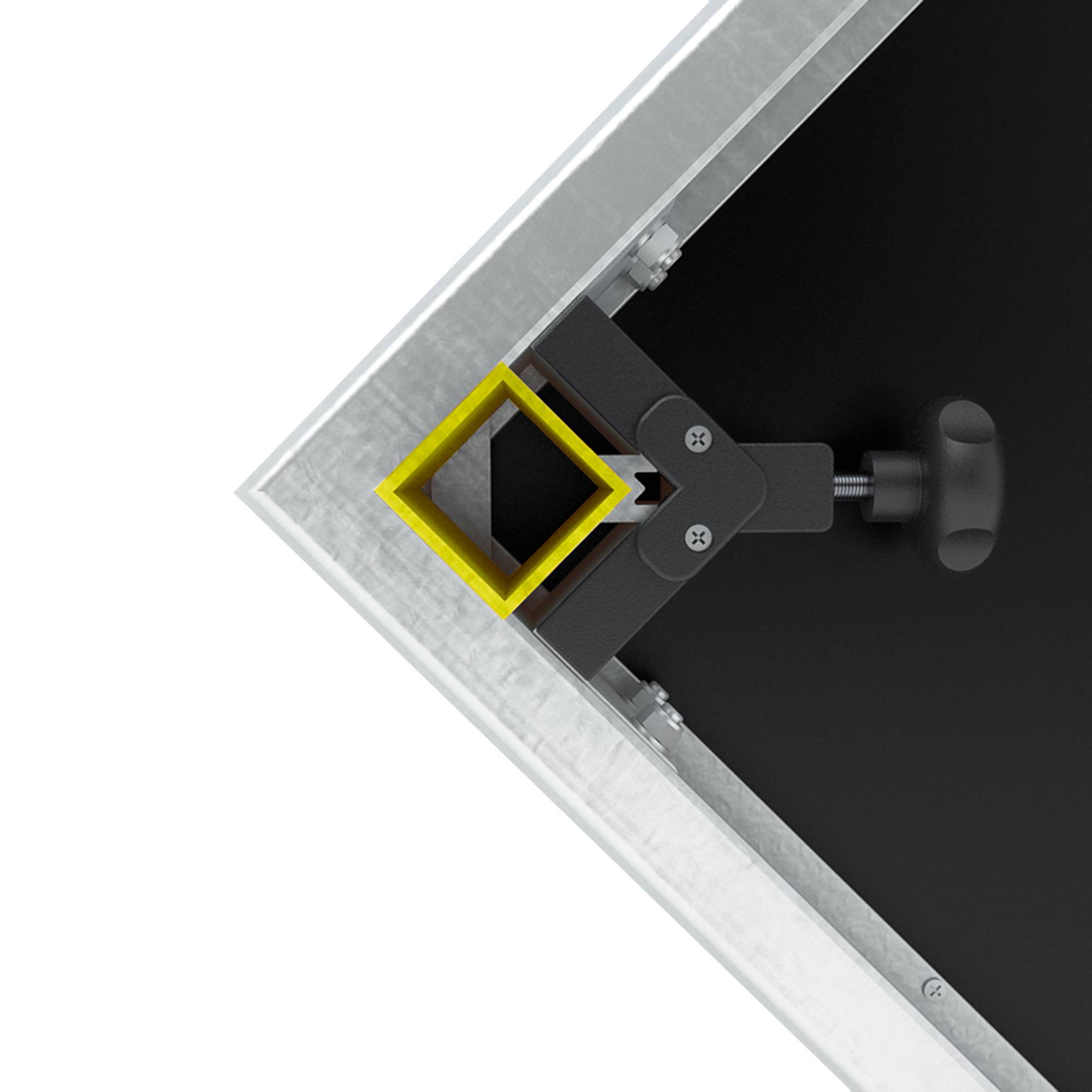 SHOWGEAR Mammoth Dex Slim 2 m x 1 m - ohne Füßen