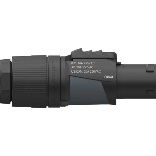 NEUTRIK PowerCON TRUE1 Power In - S Verriegelbare Buchse – Kabel mit kleinem Durchmesser