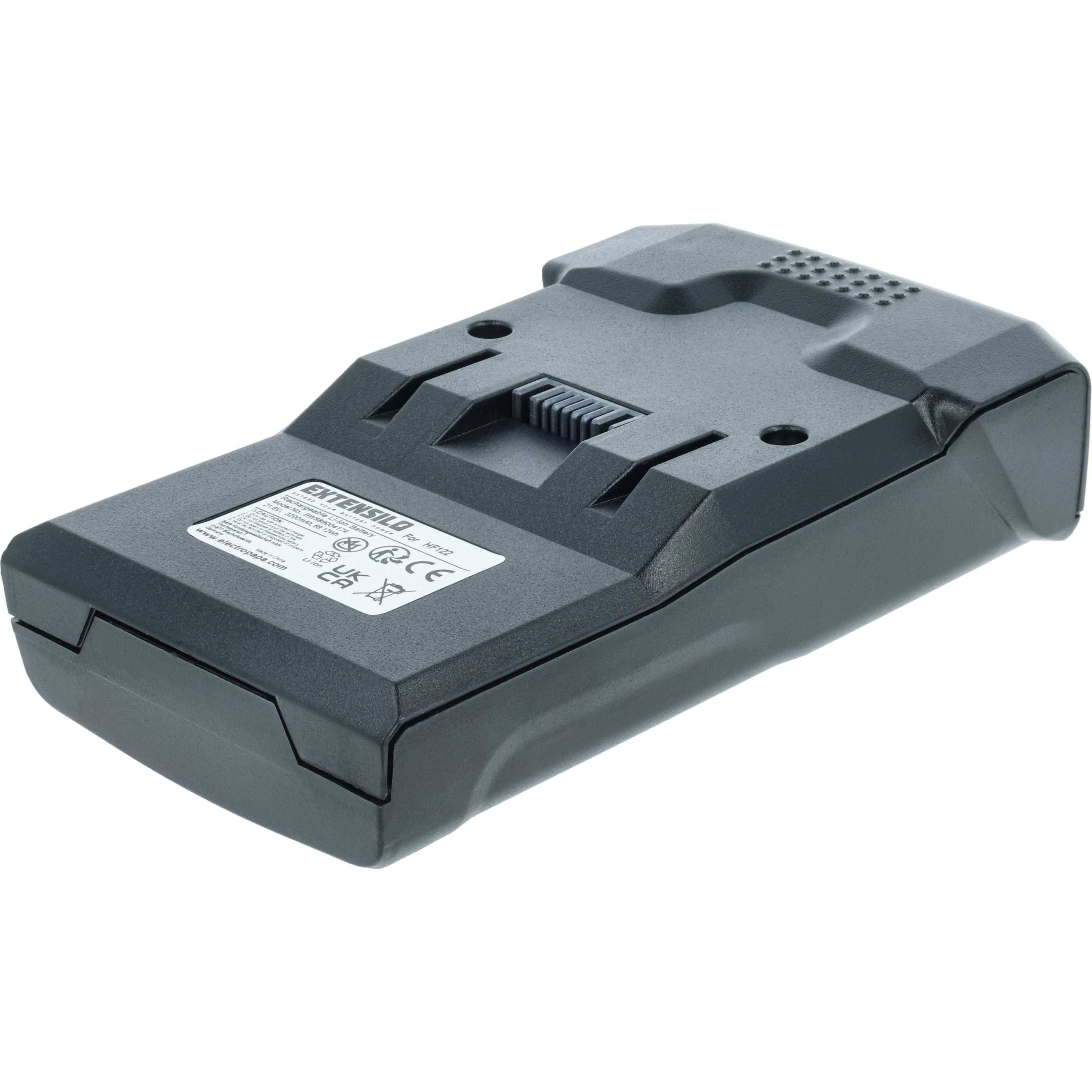 EXTENSILO Akku Ersatz für Hoover B012, 35602208 für Staubsauger Grau (3200 mAh, 21,6 V, Li-Ion)
