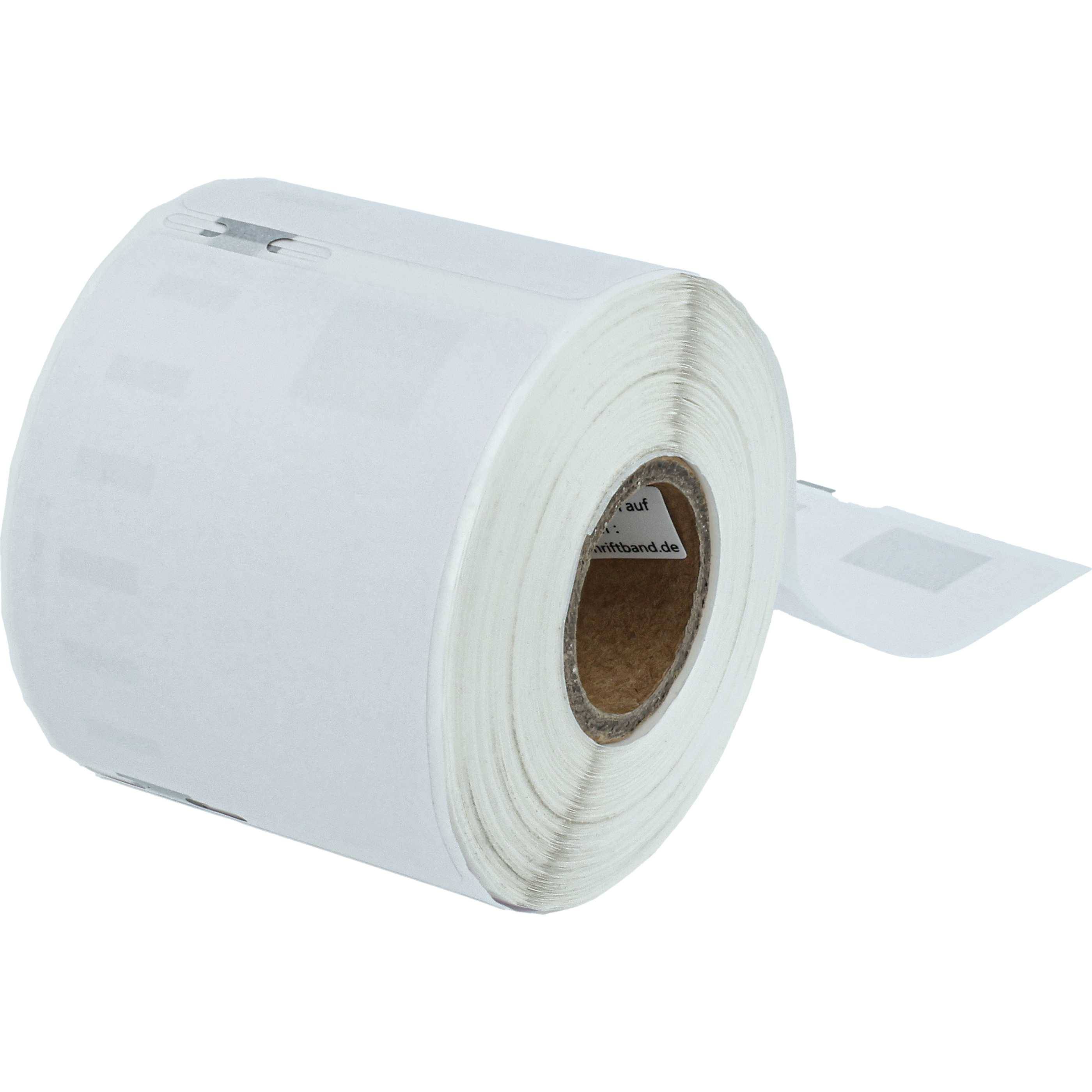vhbw 50x Etiketten-Rolle 54mm x 70mm (320 Etiketten) kompatibel mit Dymo LabelWriter LW450 Twin Turbo, LW450 Duo Etiketten-Drucker Weiß