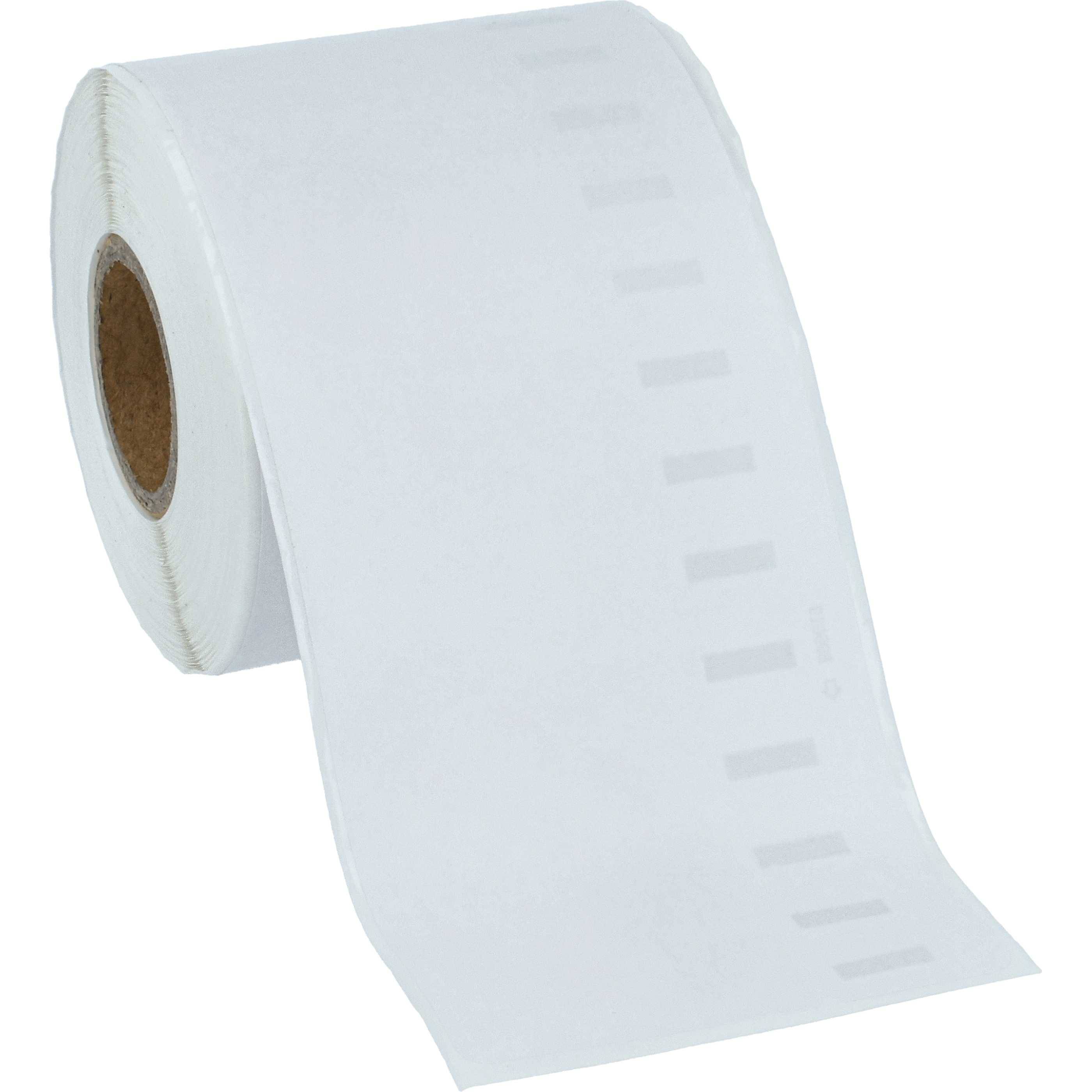 vhbw 50x Etiketten-Rolle 59mm x 190mm (110 Etiketten) kompatibel mit Dymo LabelWriter 330 Turbo, 320, 330, 320 II Etiketten-Drucker Weiß