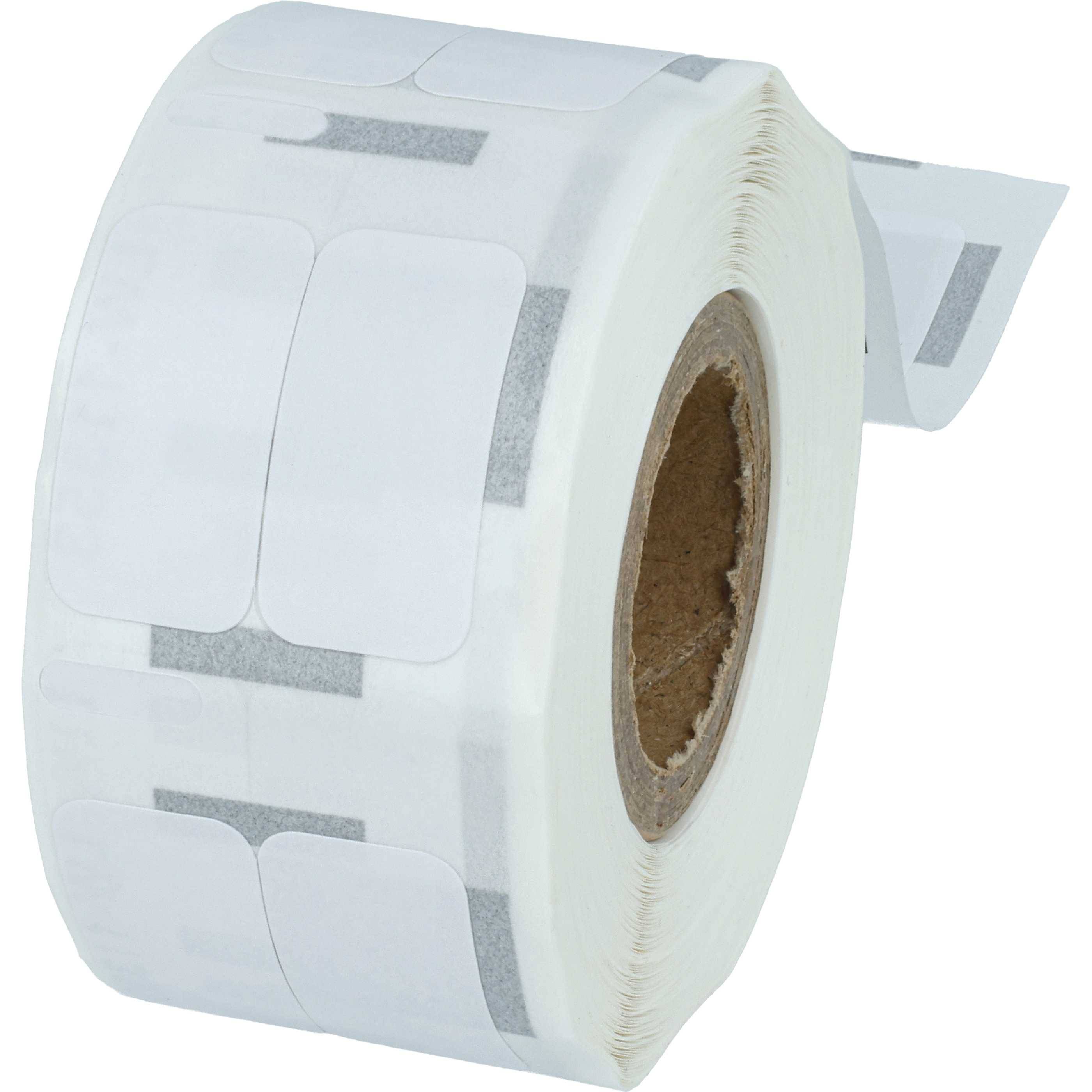 vhbw 50x Etiketten-Rolle 12mm x 24mm (1000 Etiketten) kompatibel mit Seiko Smart Label Printer SLP 430, SLP 420 Etiketten-Drucker Weiß