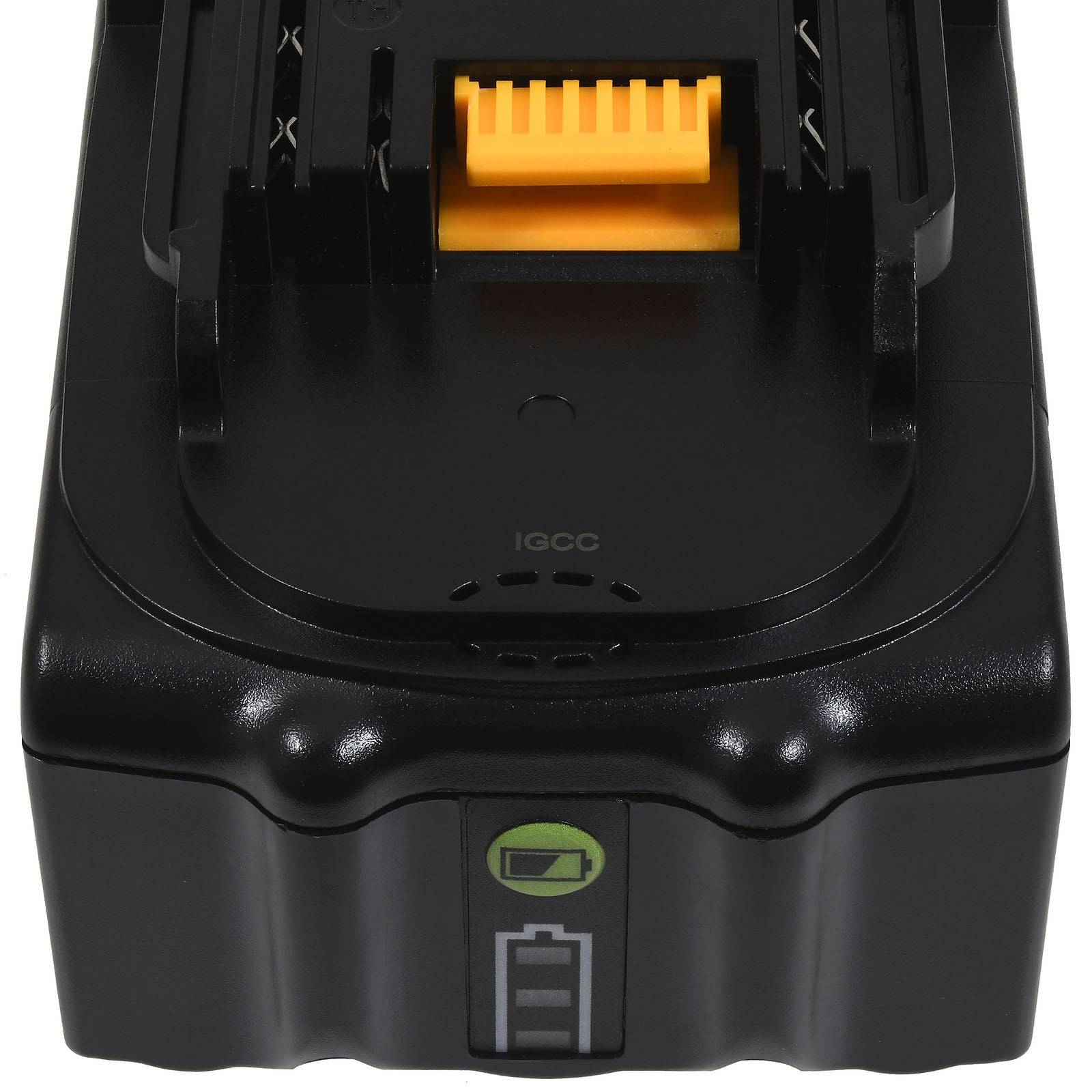 Powery Akku kompatibel mit Makita Blockakku baugleich Typ BTW251 mit LED, 18V, Li-Ion