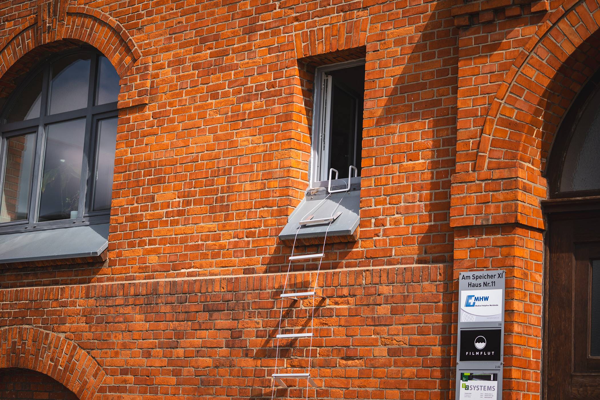 Rettungsleiter Kletterfix KF-Kompakt N16 Länge 16,0m