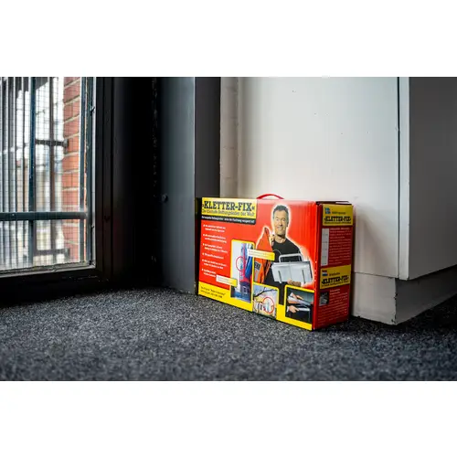 Rettungsleiter Kletterfix KF-Modul-A mit Abstandhaltern und Karabinerhaken Länge 4m Rettungsleiter Kletterfix KF-Modul-A mit Abstandhaltern und Karabinerhaken Länge 4m