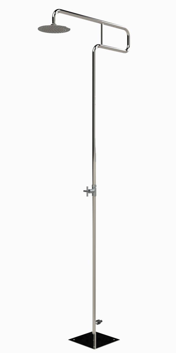 Eichenwald Modell 70 Gartendusche Trombone mit Erdspieß Typ Kaltwasser