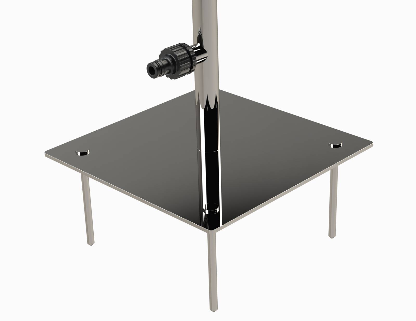 Eichenwald Modell 70 Gartendusche Trombone mit Erdspieß Typ Kaltwasser