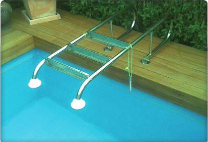 Eichenwald Poolleiter Modell 02 Tina klappbar Beckentiefe 780mm 2 Stufen