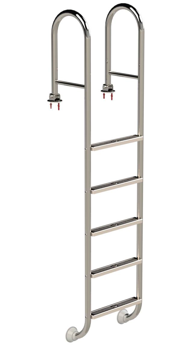 Eichenwald Poolleiter Modell 02 Tina klappbar Beckentiefe 1620mm 5 Stufen