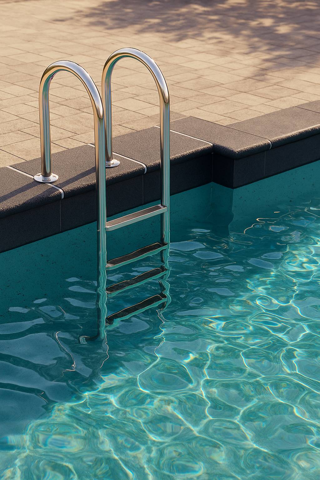 Eichenwald Poolleiter Modell 01 Tina Beckentiefe 780mm 2 Stufen