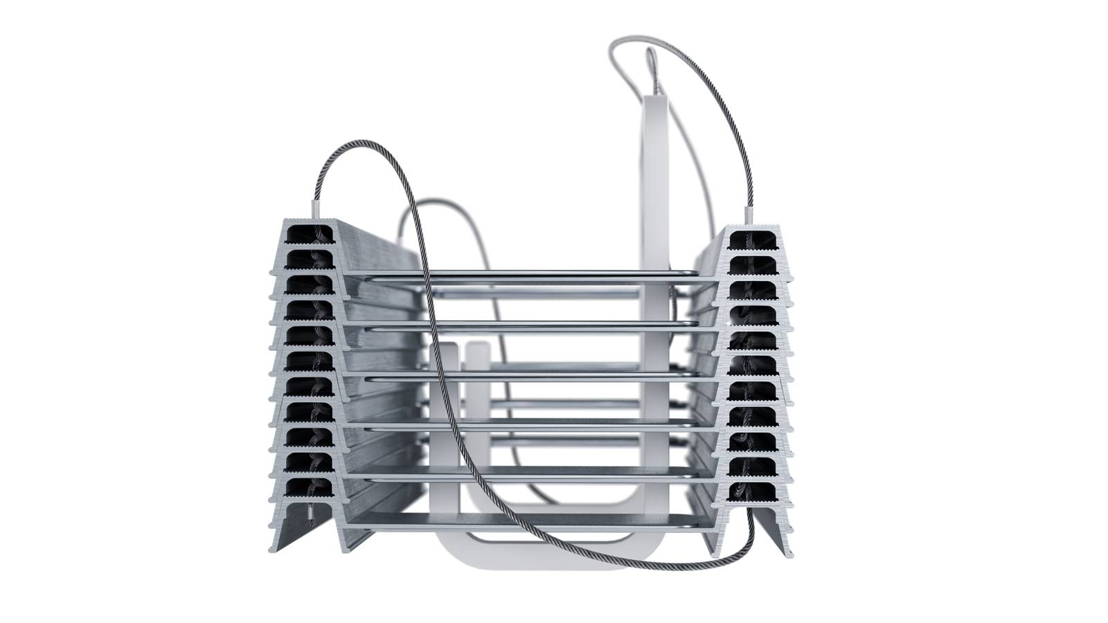 Rettungsleiter Kletterfix KF-Kompakt A8 Länge 8m