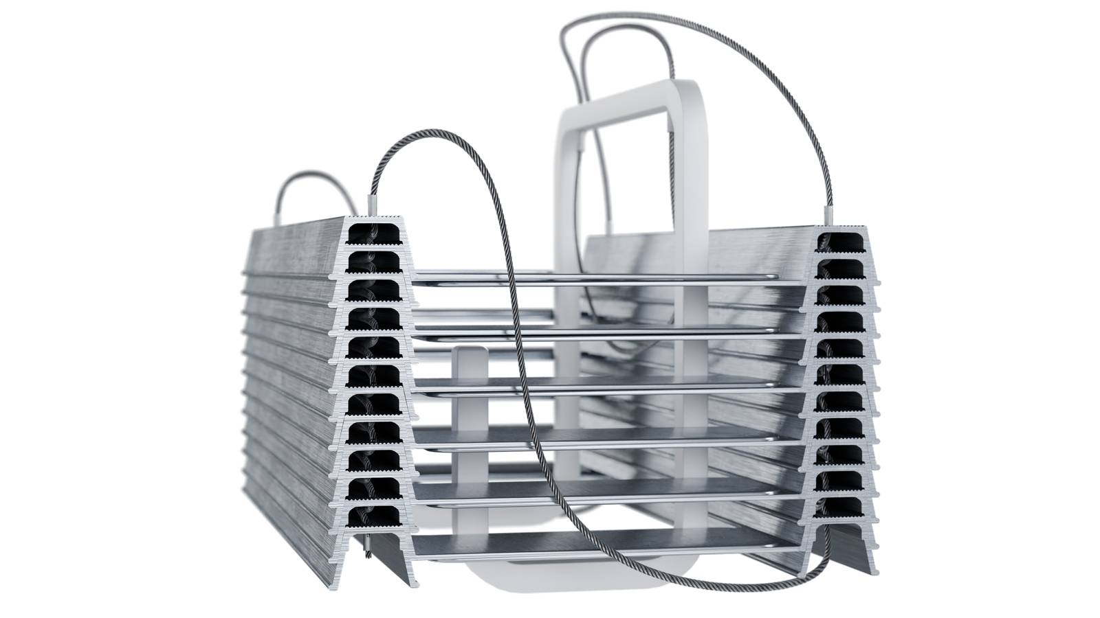 Rettungsleiter Kletterfix KF-Kompakt A8 Länge 8m