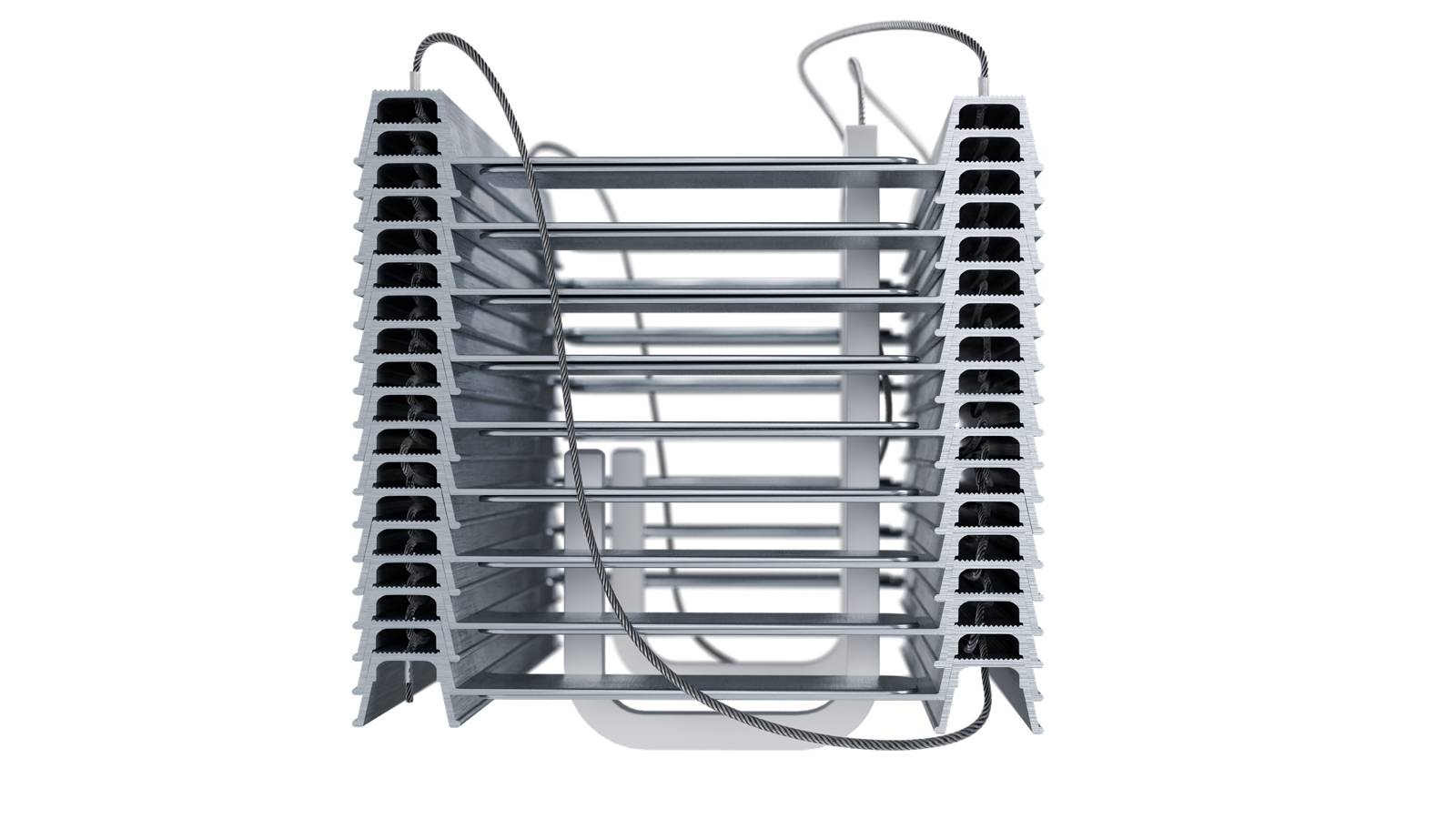 Rettungsleiter Kletterfix KF-Kompakt A12 Länge 12m