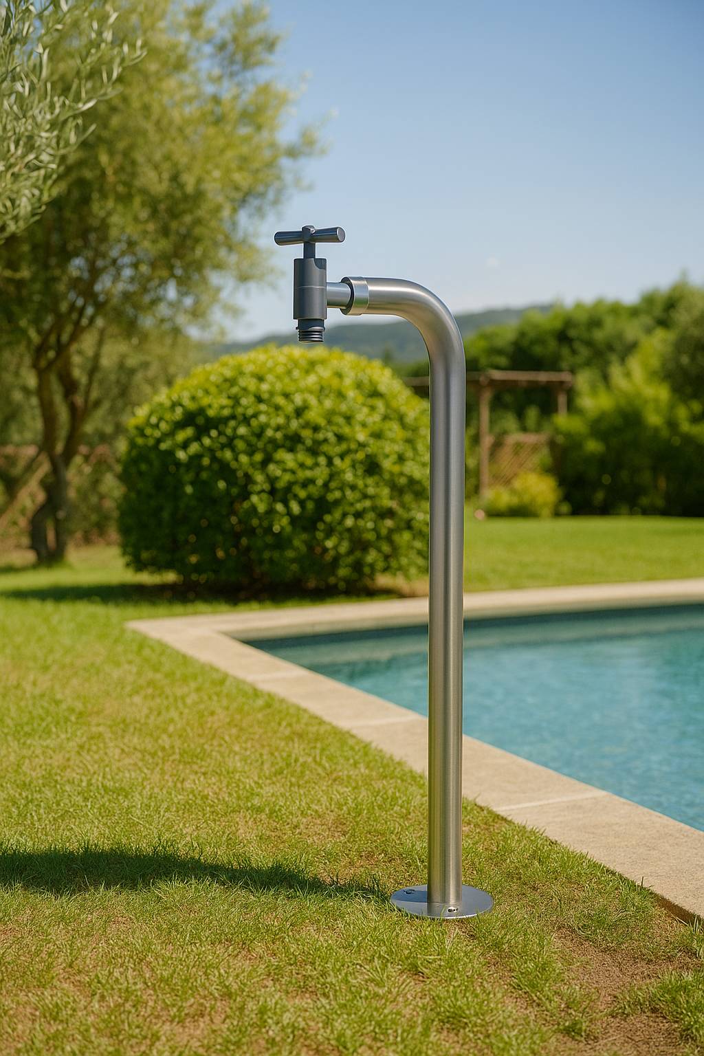 Eichenwald Modell 71 Wasserzapfsäule schlank rund