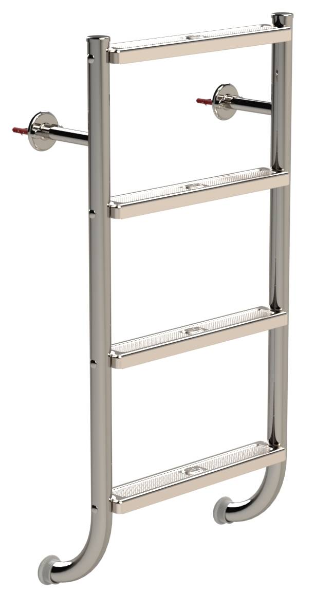 Eichenwald Poolleiter Modell 04 Tina geteilt nur Leiternteil 4 Stufen