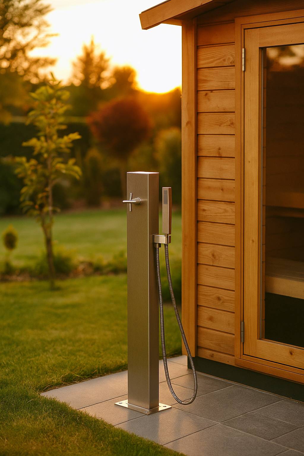 Eichenwald Modell 40.1 Gartendusche Madeira Typ Kaltwasser