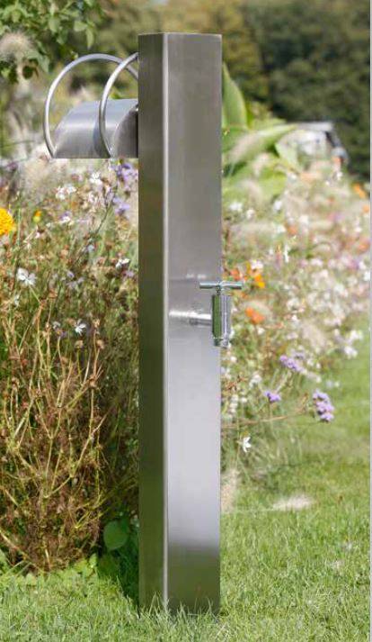 Eichenwald Modell 71 Wasserzapfsäule eckig mit Schlauchhalter