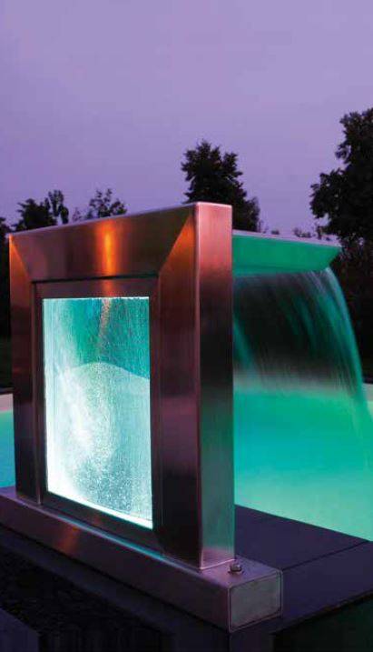 Eichenwald Modell 52 Schwalldusche Aquarius mit RGB-Beleuchtung