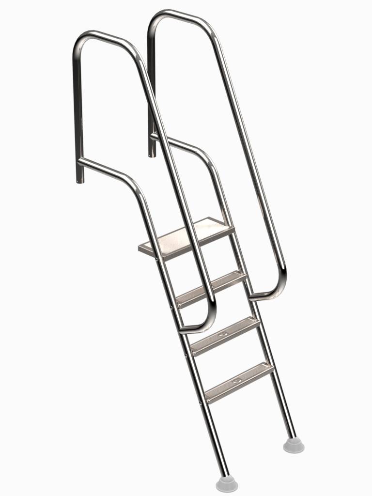 Eichenwald Poolleiter Modell 10 Florida Beckentiefe 2160mm Ausladung 1000mm 8 Stufen