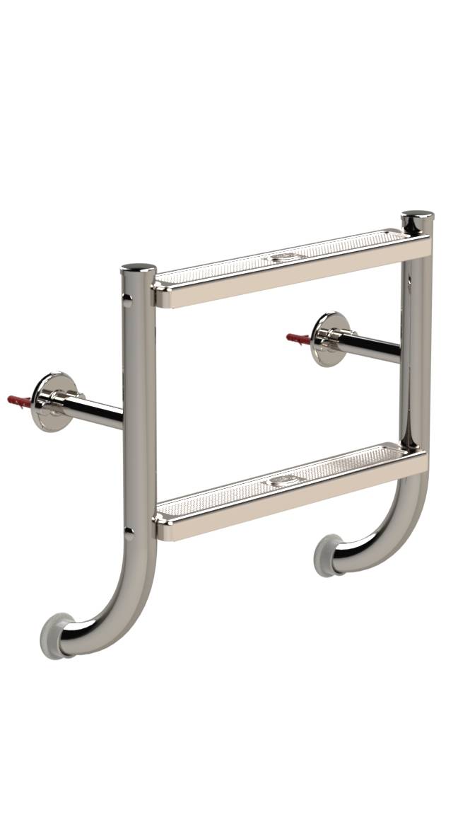 Eichenwald Poolleiter Modell 04 Tina geteilt nur Leiternteil 2 Stufen