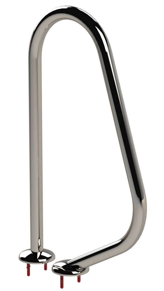 Eichenwald Poolleiter Modell 04 Tina geteilt Griffbogen Typ 150R mit Rosetten