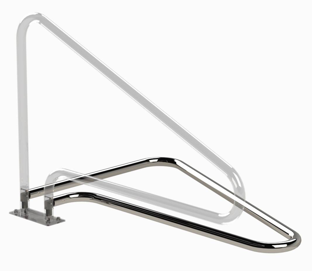 Eichenwald Modell 16.4 Griffbogen Typ L für Schwimmbäder 90° kippbar