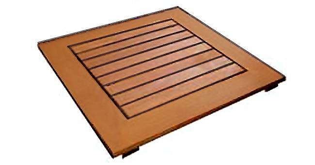 Eichenwald Modell 70 Brettvorlage für Gartendusche Altena