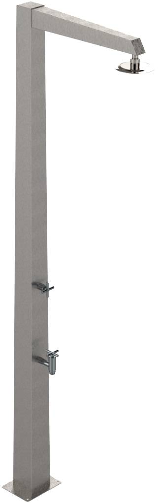 Eichenwald Modell 36 Gartendusche Niagara Typ Kaltwasser Gehäuse geschliffen mit Entnahmeplan