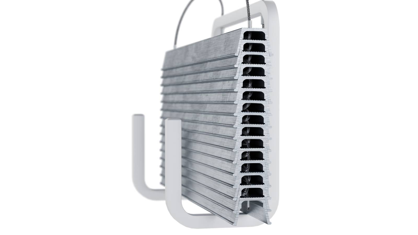 Rettungsleiter Kletterfix KF-Kompakt N8 Länge 8,0m