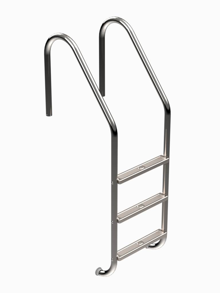 Eichenwald Poolleiter Modell 05 Marina Beckentiefe 1060mm 3 Stufen