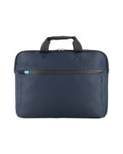 Mobilis Executive 4 Notebook-Tasche kompakt von oben befüllbar 35% recycelter Inhalt 35,6 cm 11" 14" Marineblau Schwarz