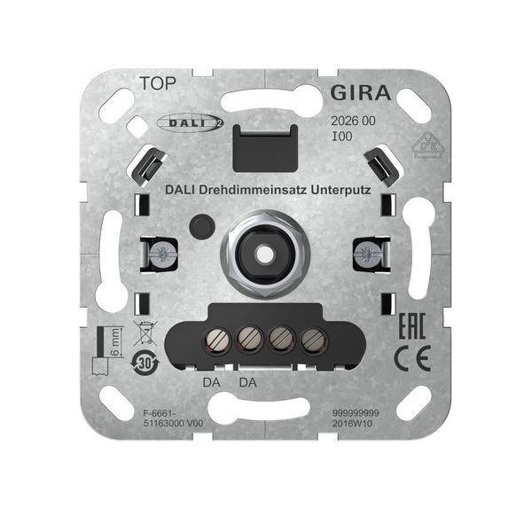 Gira DALI Drehdimmeinsatz 202600