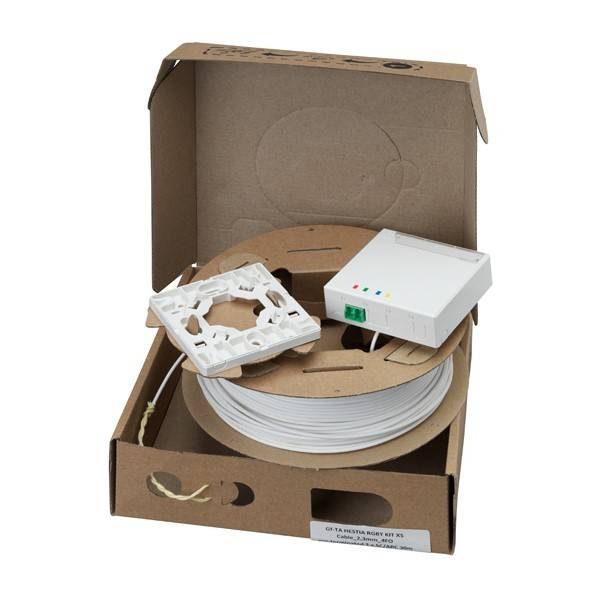 Rutenbeck FTTH-Anschlussset 2,3mm 1xLC-D 30m