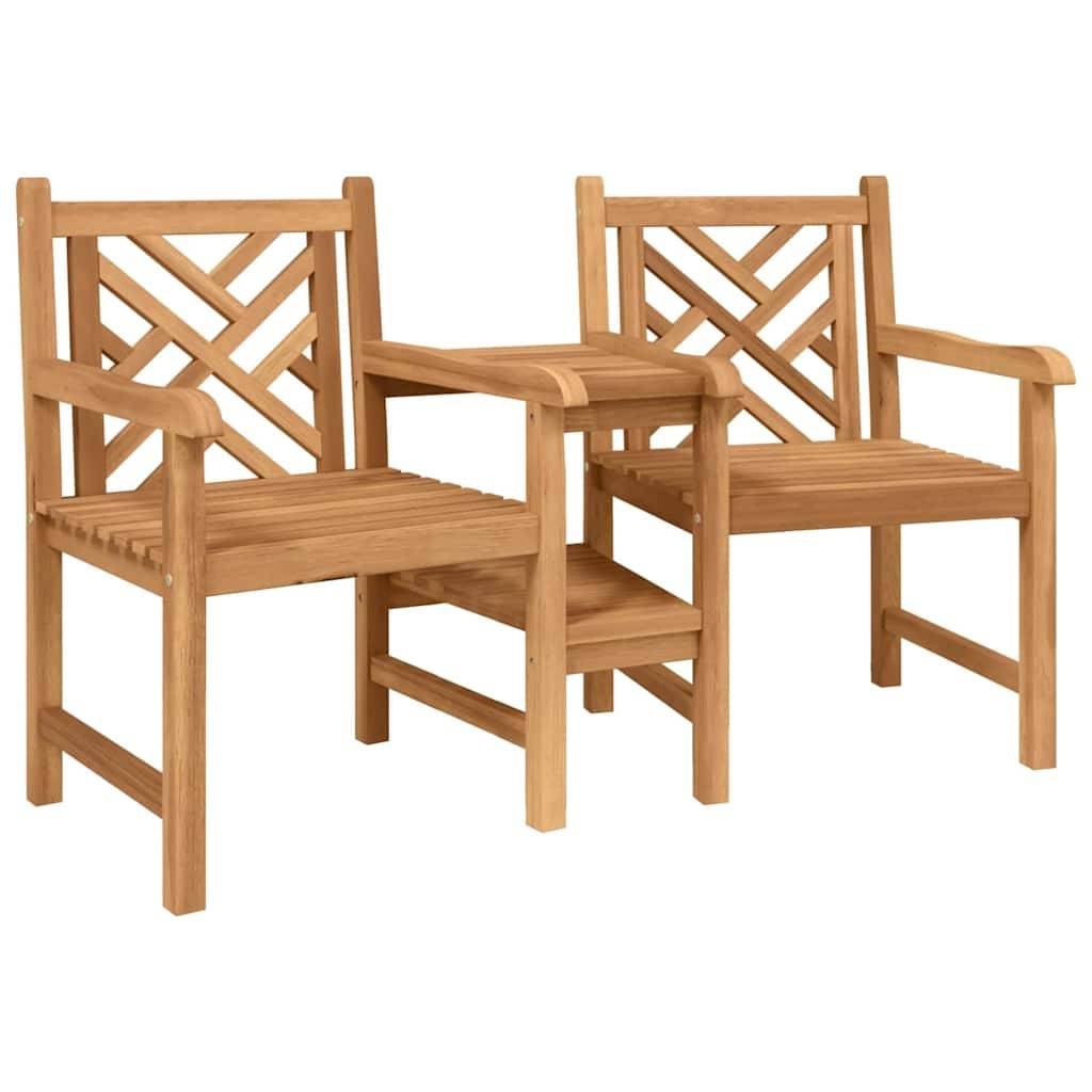 vidaXL Garten Gartenstühle 152 x 63 x 89 cm Massivholz Teak