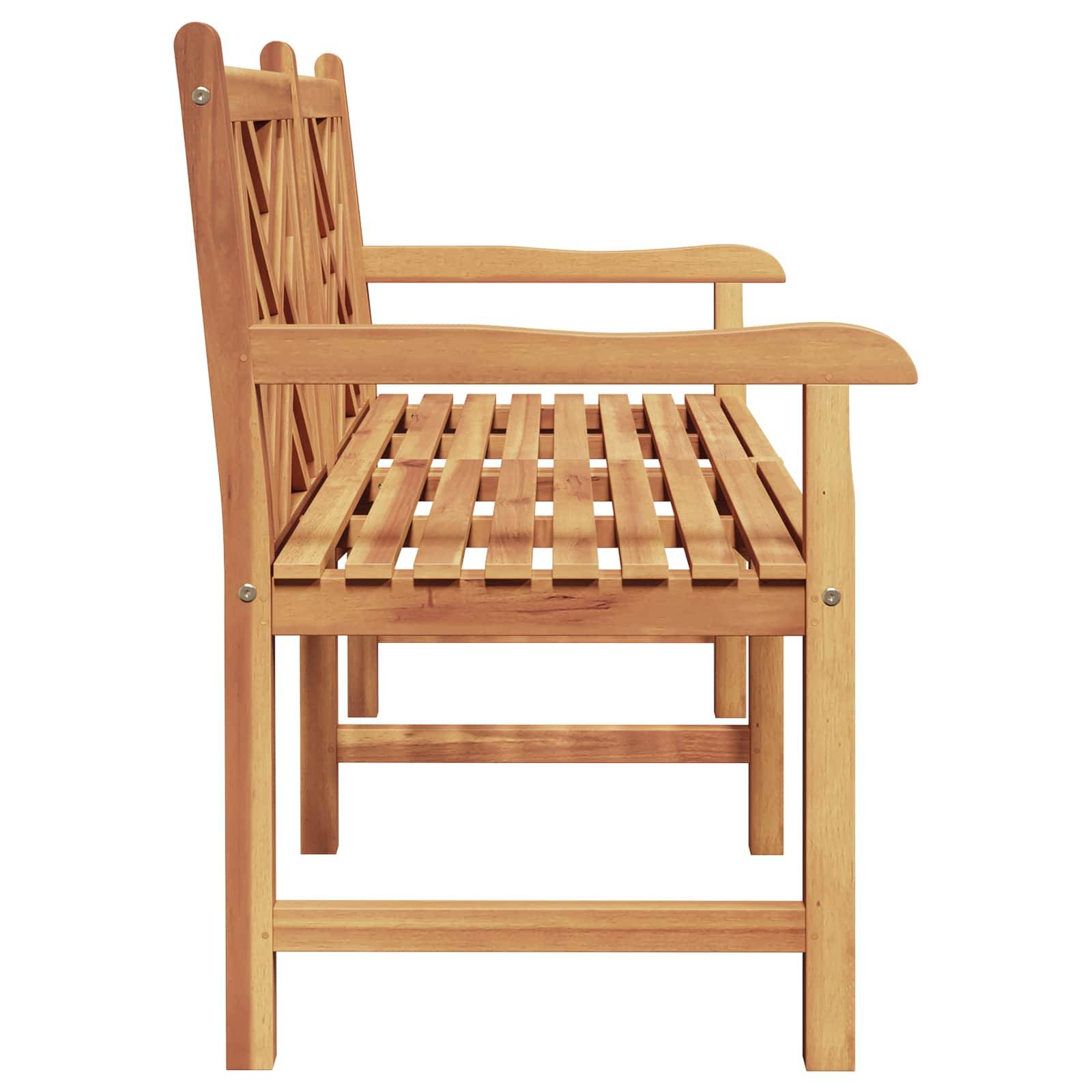 vidaXL Gartenbank 150 x 60 x 90 cm Massivholz Teak