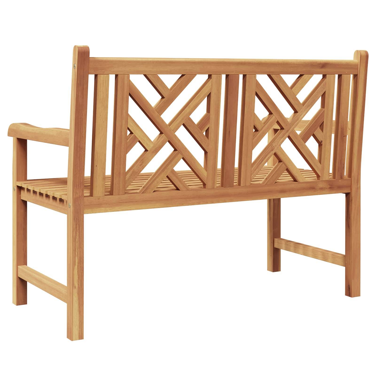 vidaXL Gartenbank 150 x 60 x 90 cm Massivholz Teak