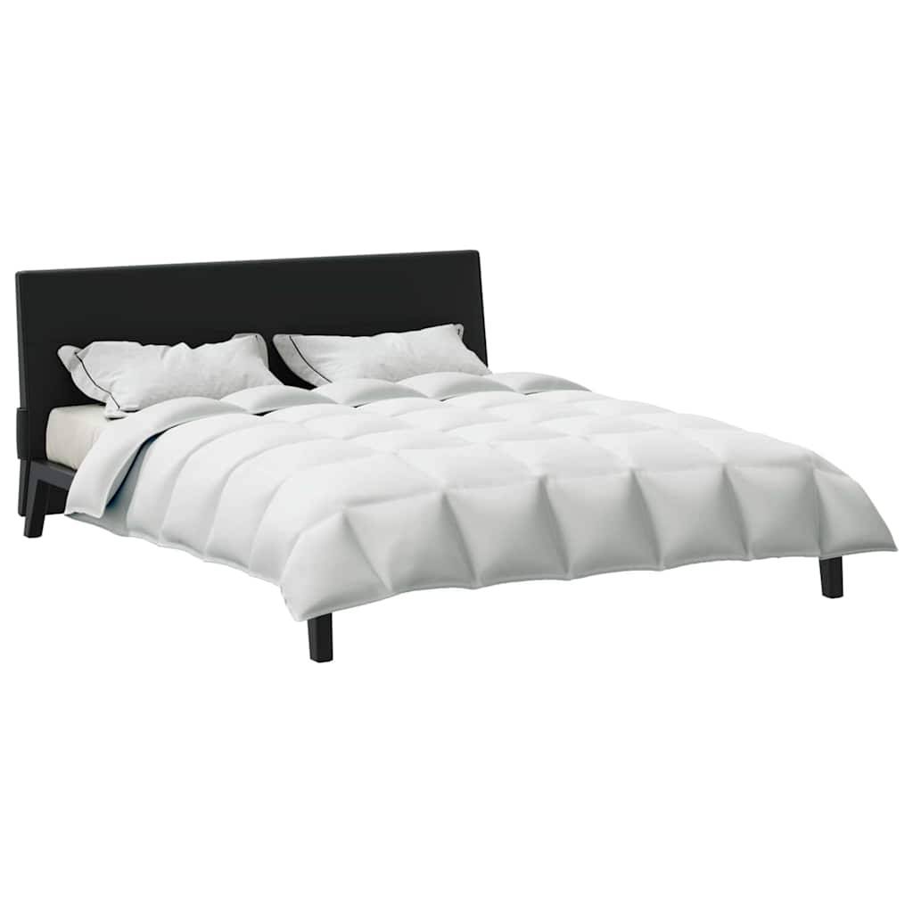 vidaXL Winterbettdecke Weiß 200 x 200 cm Feder