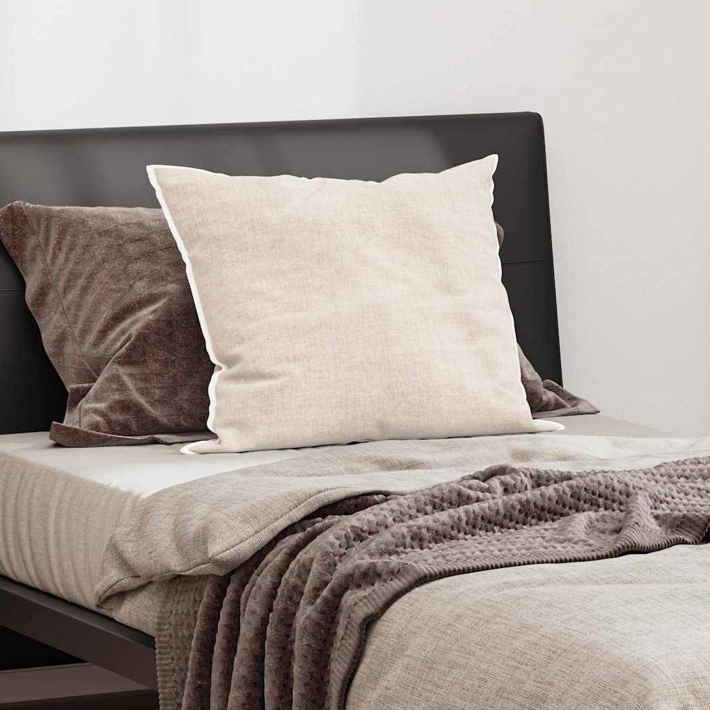 vidaXL Kopfkissen mit Kissen Weiß 50 x 70 cm Feder