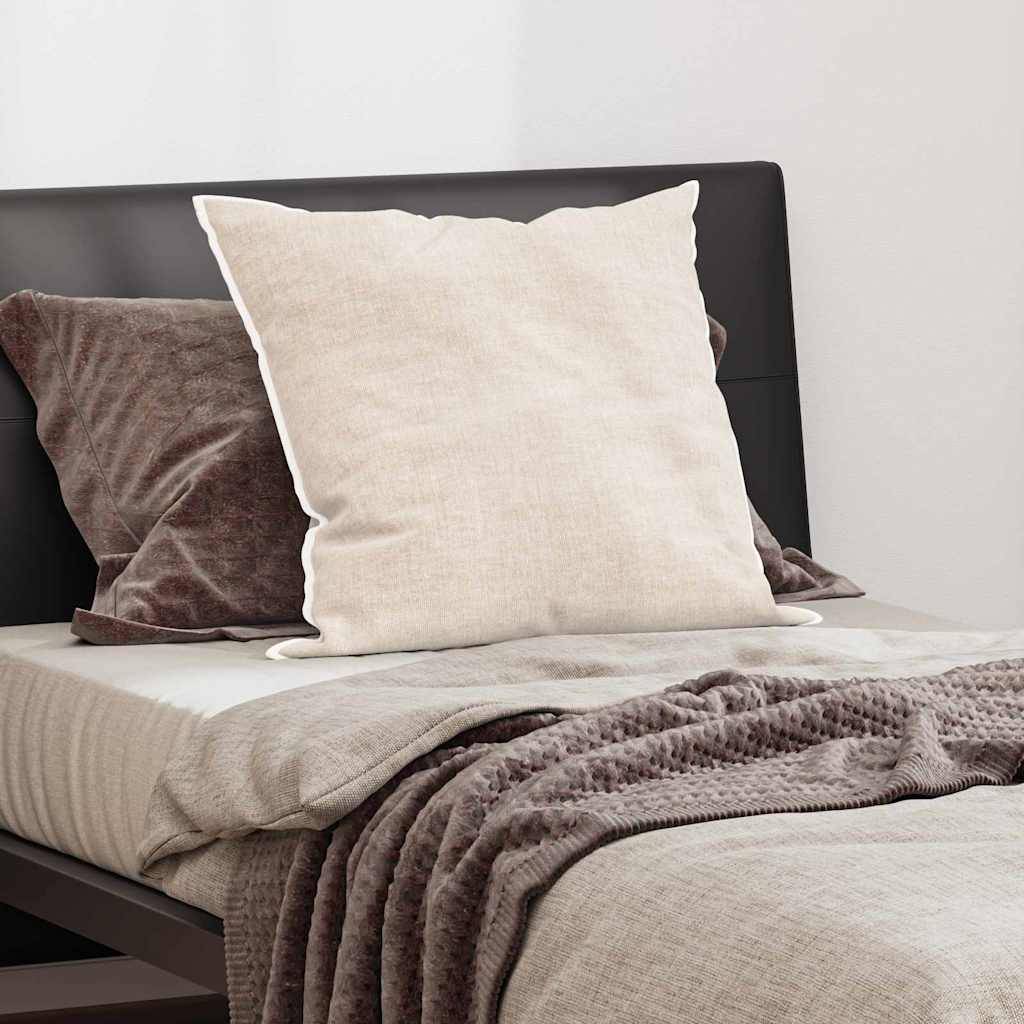 vidaXL Kopfkissen mit Kissen Weiß 60 x 70 cm Baumwolle