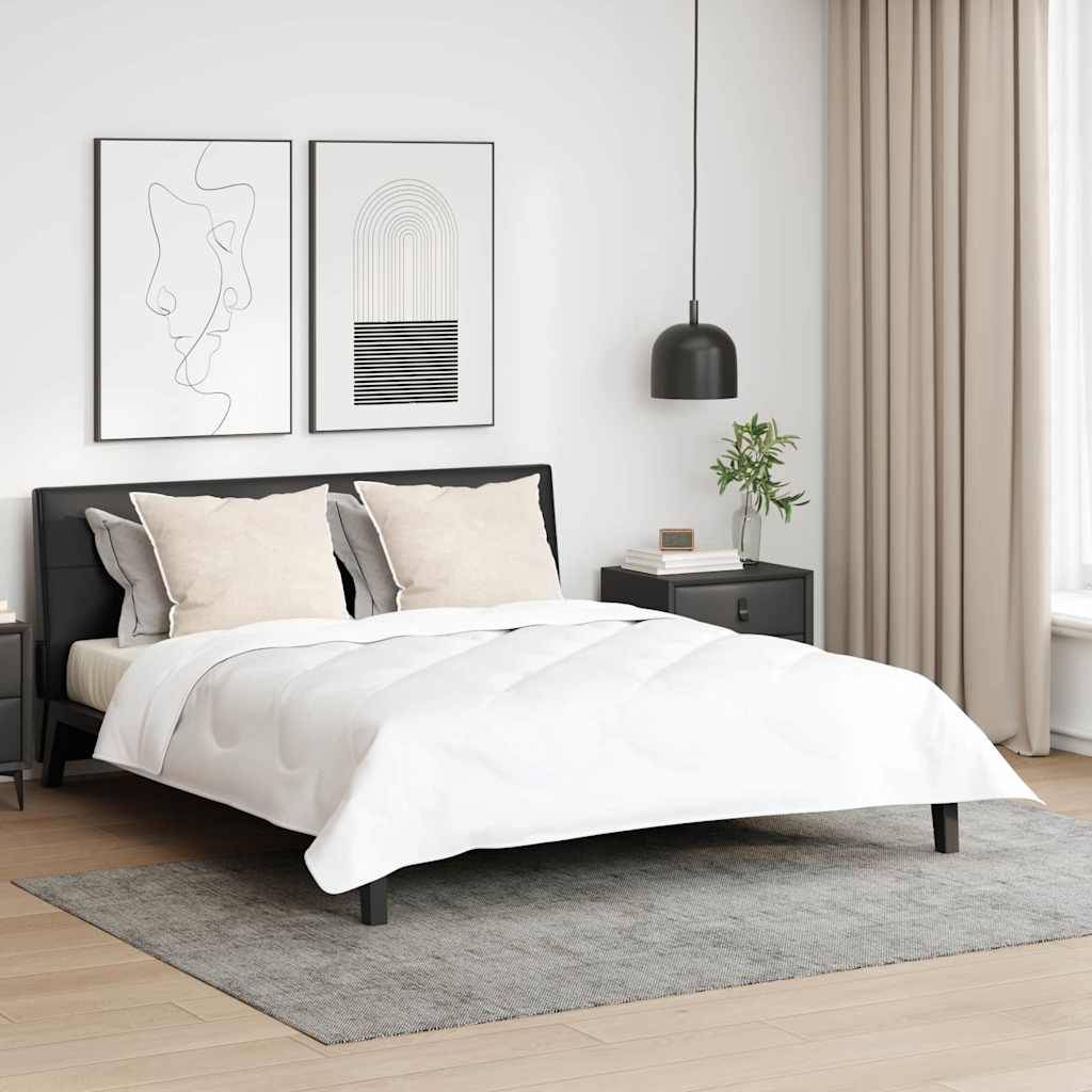 vidaXL Kopfkissen mit Kissen 2 pcs Weiß 70 x 90 cm Feder