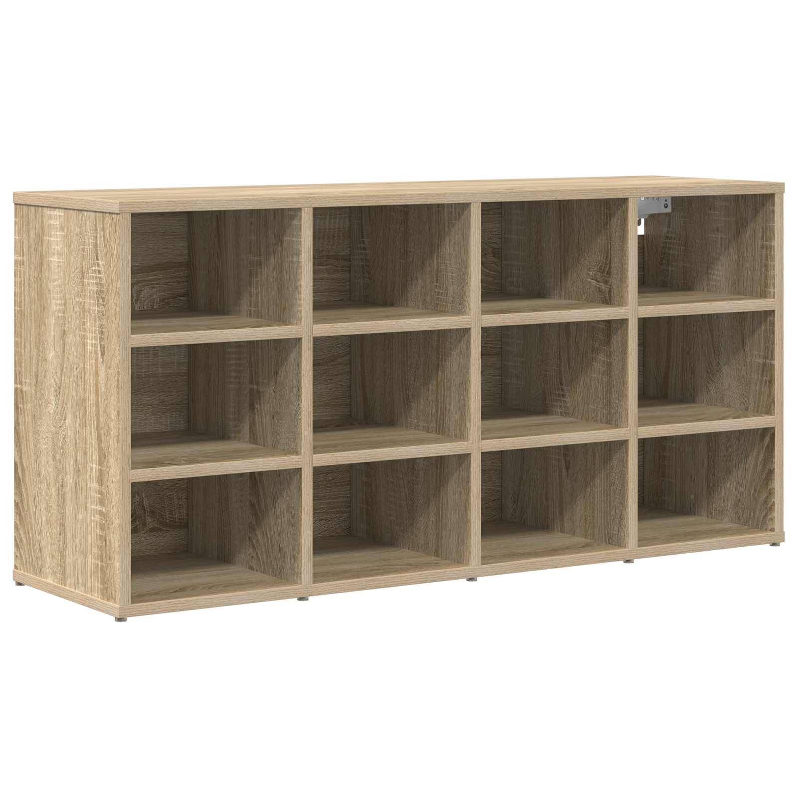 vidaXL Schuhschrank Sonoma-Eiche 103 x 30 x 51 cm Holzwerkstoff