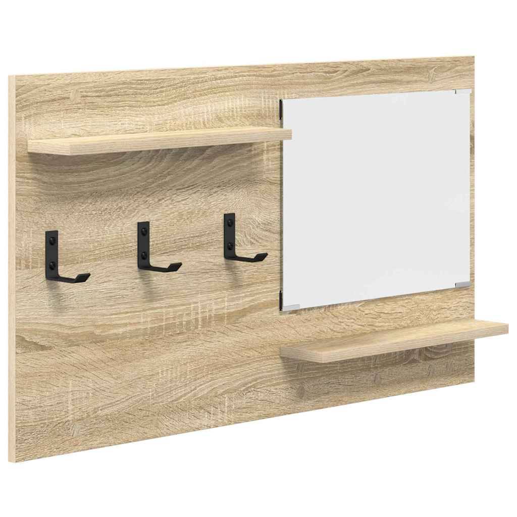 vidaXL Wandmontierter nachttisch Sonoma-Eiche 90 x 10 x 50 cm