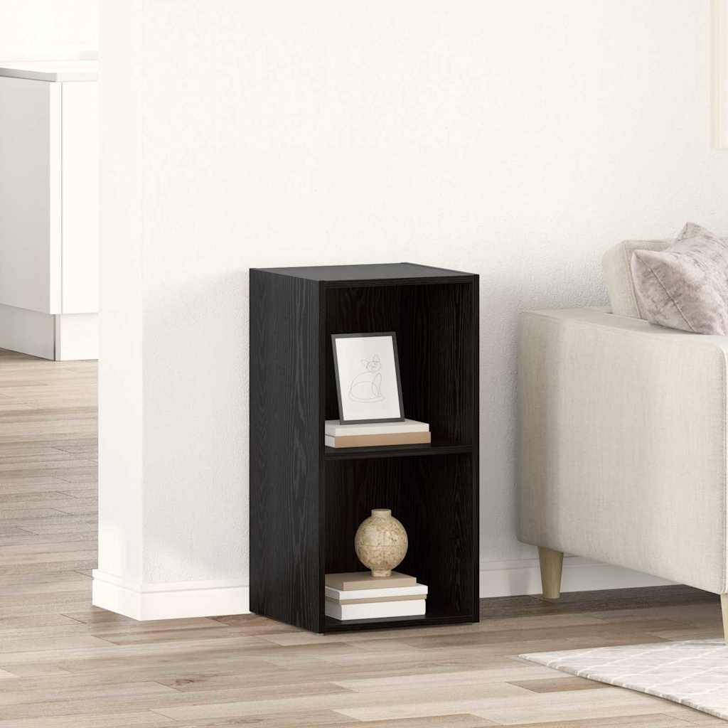 vidaXL TV-Schrankset Schwarz 72 x 35 x 37 cm Holzwerkstoff