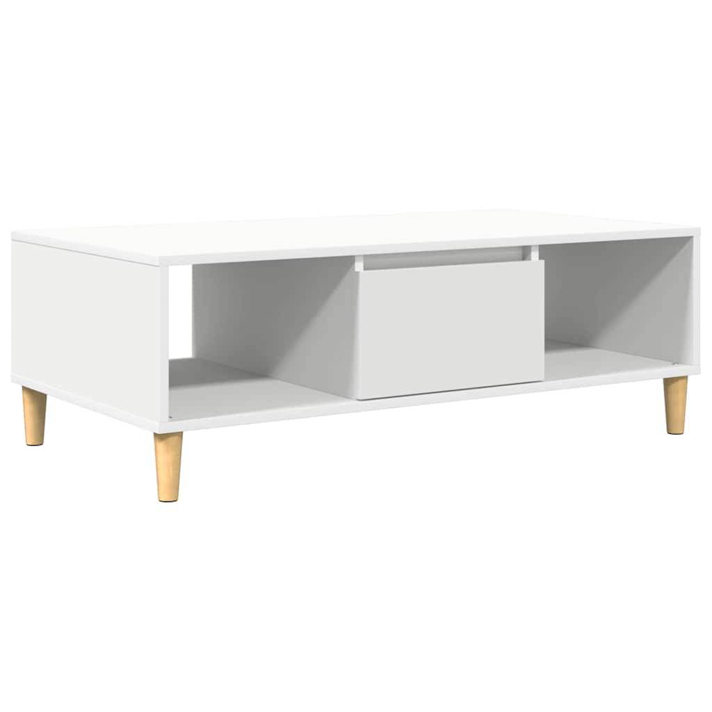 vidaXL Couchtisch Weiß 102 x 55 x 35 cm Holzwerkstoff